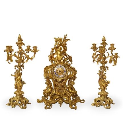 Jean-André Lepaute (1720–1789) – Triptychon „Ludwi