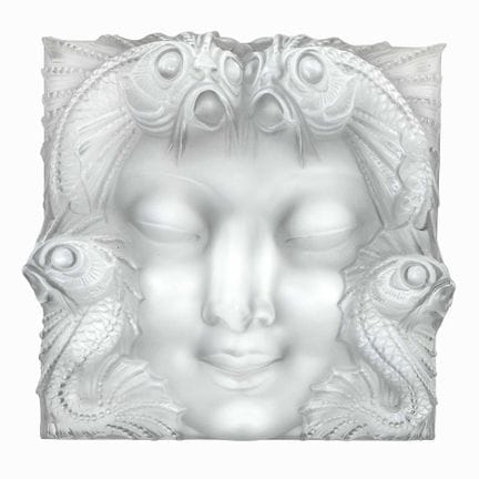 Lalique France (1888)  – „Masque de femme“  Plaket