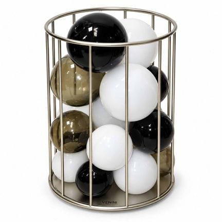 Venini – Tischlampe „Circo di Lune“, Metallgestell