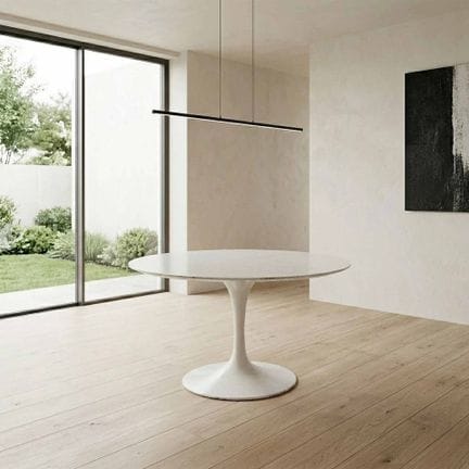 Eero Saarinen für Knoll - Tulip Modell Tisch mit w