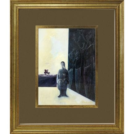 Cesare D'Angelo (Catania 1940 - 2006)  - Dama e ca