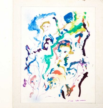 Ernesto Treccani (Milan 1920 – Milan 2009)  – *Flo
