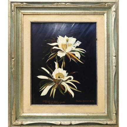 Sebastiano Guarnaccia - Fleurs blanches, 1984  50 