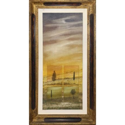 Fabio Grassi (1956) - Œuvre de 100 x 40 cm (h) dan