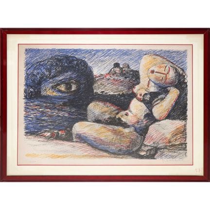Salvatore Fiume (Comiso 1915 - Milan 1997)  - Nu e