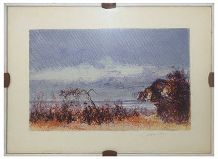 Giancarlo Cazzaniga (Monza, 1930–2013) – Landscape