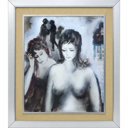 Mario  Caligiuri (1919 - 1994)  - Donne  h cm 60X5