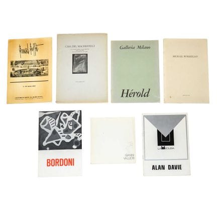 No. 7 Art Catalogs - Hérold; Michael Burdzelian; G