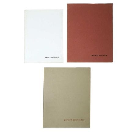 No. 3 Catalogs from the Il Centro Art Gallery, Nap
