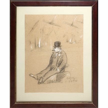 Aldo Carpi (Milan 1886 – Milan 1973) – *Smoker*, 1