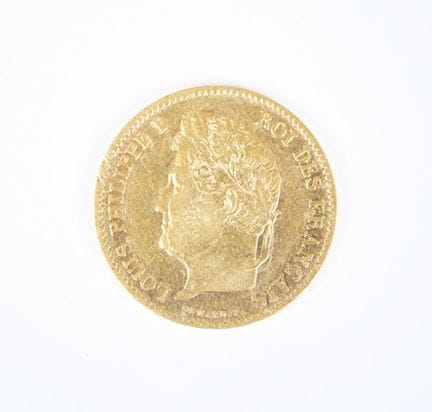 40-franc gold coin, Louis Philippe I, King of the 