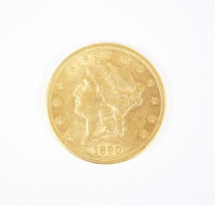 Moneta d'oro da 20 dollari statunitensi, Liberty, 