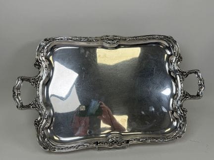 OLIER &amp; CARON. 
Großes, rechteckiges, ausschni