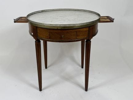 Mesa circular de caoba para la bolsa de agua calie