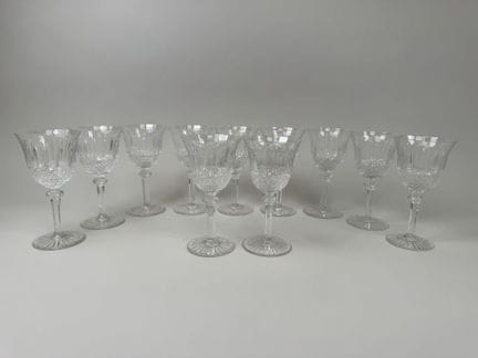 SAINT LOUIS.
Modelo TOMMY.
Juego de 11 vasos de ag