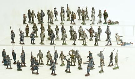 Seventy-one soldiers from World War I and World Wa