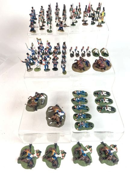 DEL PRADO.
Set of toy soldiers including: 
52 infa