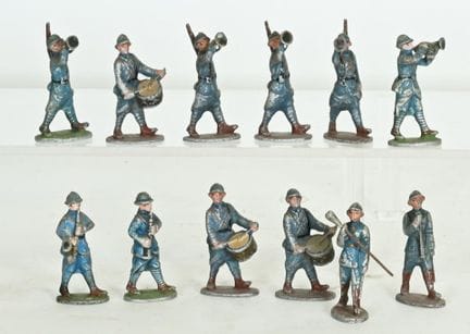 COFALU and others, aluminum; twelve soldier musici