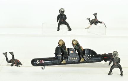 Lone-Star, a pocket submarine (propeller missing) 