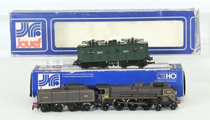 Jouef, Ho, deux locomotives état de présentation p