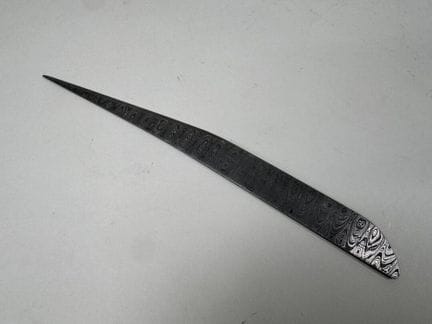 Large damask metal letter opener or paper cutter f