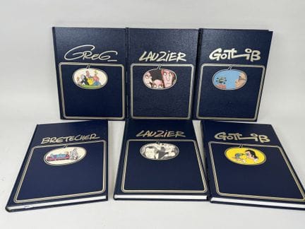 GREG - LAUZIER - BRETECHER - GOTLIB.
6 volumes.