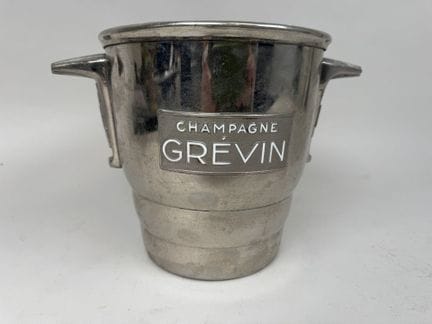 André LEROY.
GREVIN Champagne.
Silver plated metal