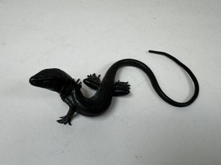 School, 20th century.
Lizard.
Patinated and chisel