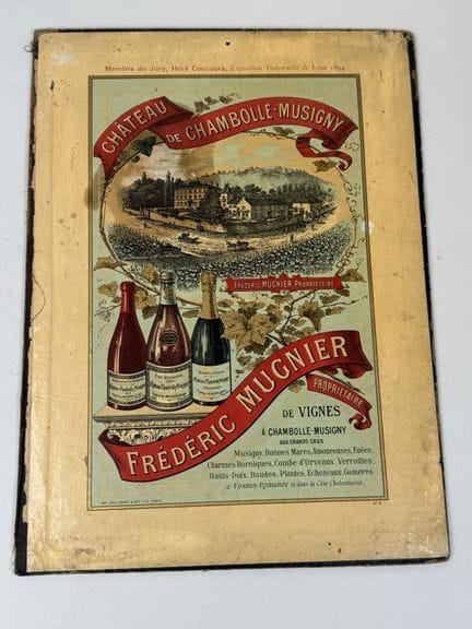 "Château de CHAMBOLLE-MUSIGNY".
VIEILLEMARD &amp; 