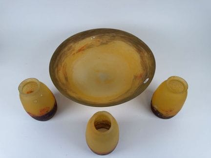 DEGUE Suspension elements in marmorated glass comp