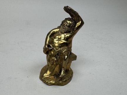 J.C. MARTIN.
Sleeping Silenus.
Small gilded bronze