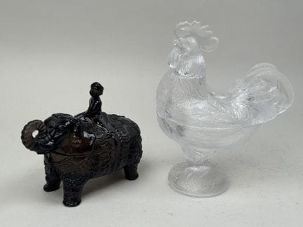 PORTIEUX and others.
Elephant and rooster.
Two can
