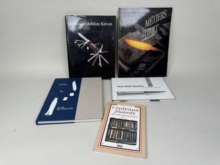 Set of 5 books:
- "Opinel - Through the Ages."
- "