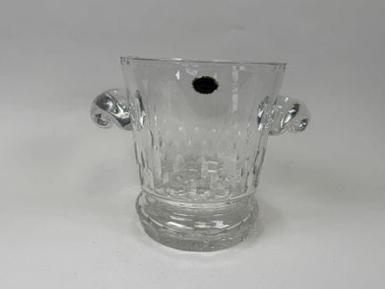 Bedeutender Champagnerkübel aus geschliffenem Kris