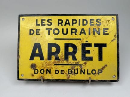 Emaillierte Werbetafel „Les Rapides de Touraine – 