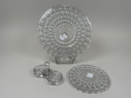 BACCARAT.
Modell „Wassertropfen“.
Runde Untersetze