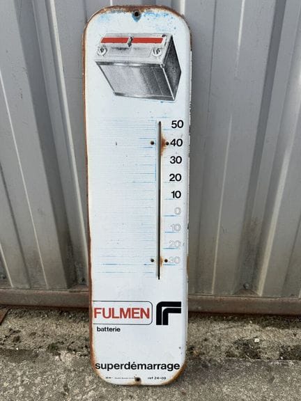 FULMEN
Thermomètre publicitaire rectangulaire en t
