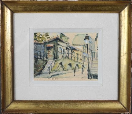 Louise Renée LACROIX (1890-1940).
La rue Saint Vin