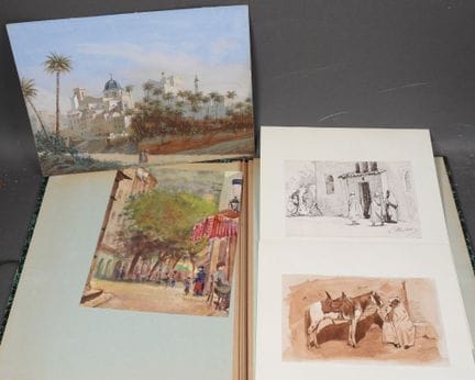 École du XXe.
Scènes orientalistes et le bistrot.

