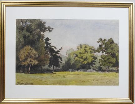 Georges GASSIES (1829-1919).
Forêt de Fontaineblea