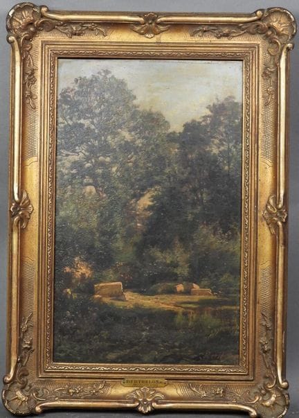 Eugène BERTHELON (1829-1914).
Vestiges dans la cla