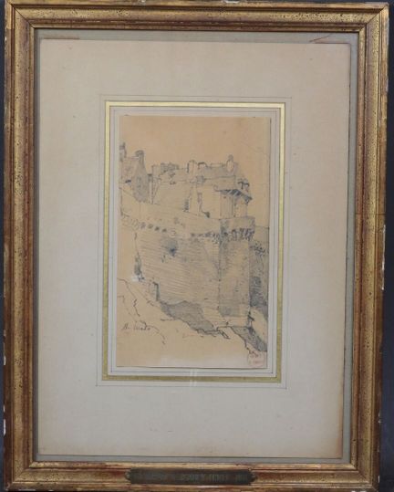 Eugène ISABEY (1803-1886).
Les Remparts de Saint-M