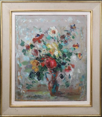 Lilian E. WHITTEKER (1885-1978).
Bouquet de fleurs