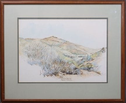 Frederike STOKHUYZEN (née en 1938).
Vue du Mountai