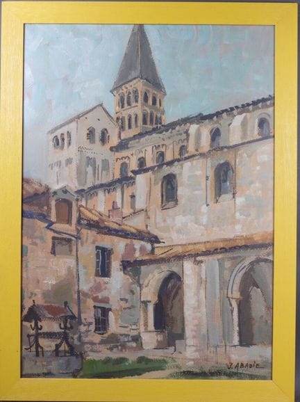 Jean ABADIE (1921-2010).
Abbaye Saint Philibert de