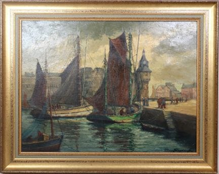 Pierre BOGDANOFF (1888–1967).
Concarneau, a corner