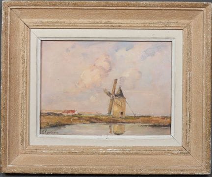 Ernest VAUTHRIN (1878–1949).
Mill in the salt mars