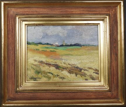 Jean FEUGEREUX (1923–1992).
Landscape with a Villa