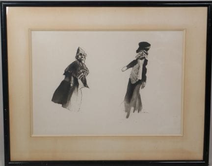 Jacques VILLON (1875-1963).
Les marionnettes.
Esta