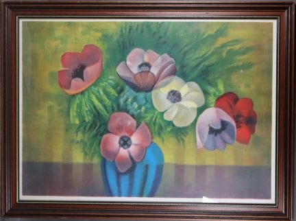 *
Louis TOFFOLI (1907-1999).
Les fleurs.
Lithograp